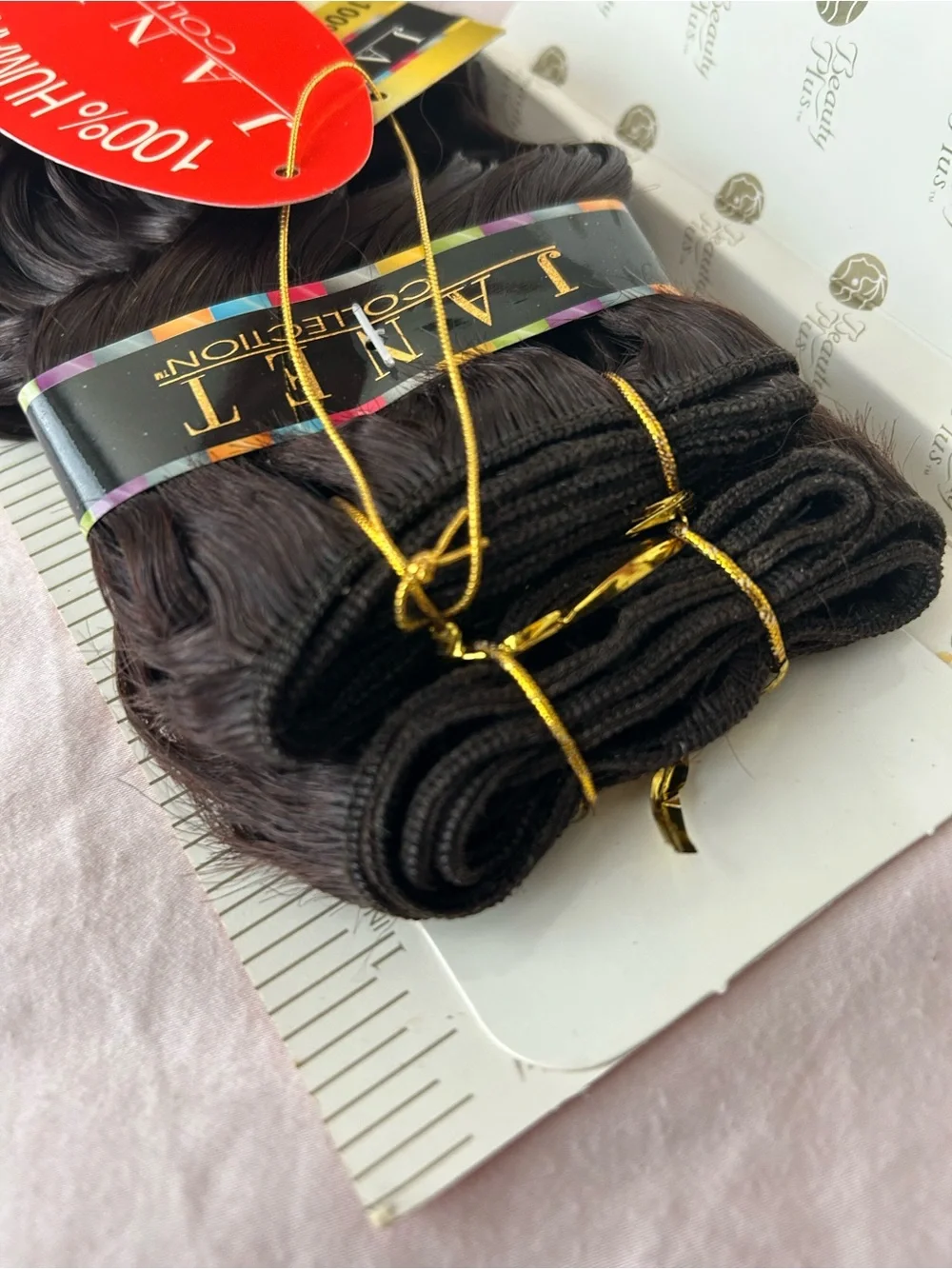 Janet Collection Human Hair Deep Wave 10” Extensions - Color 4 (Dark Brown)